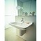 Duravit Washbasin 21 5/8" Starck 3 With Overflow White 0300550000 - alternate 2